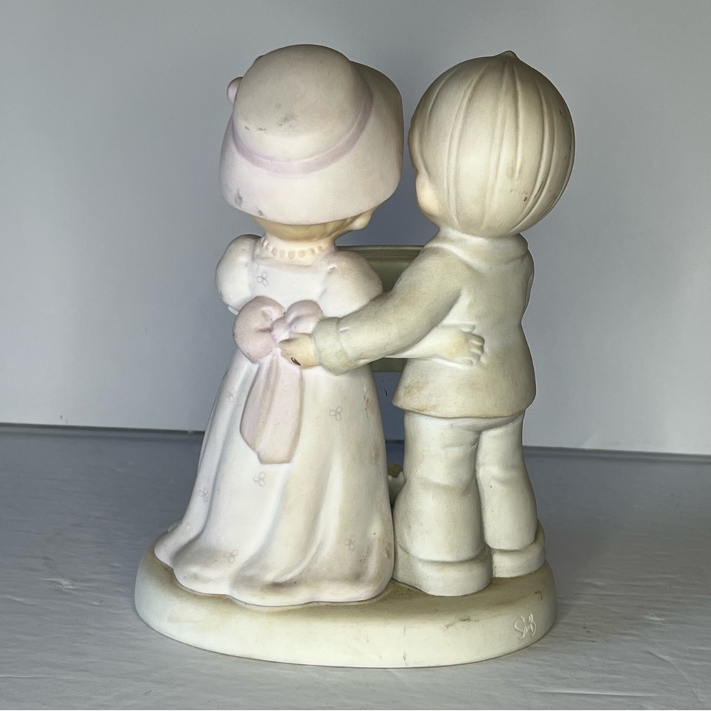VTG Precious Moments 50th Anniversary #163848 Ceramic Figure READ DESCRIPTION - Picture 7 of 11